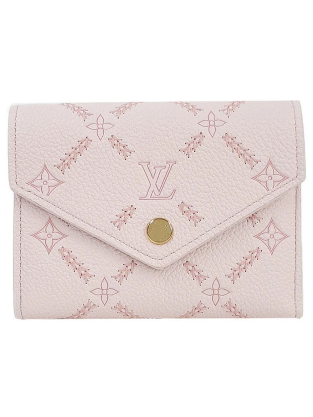 Louis Vuitton Monogram Empreinte Portefeuille Victorine Tri fold Wallet